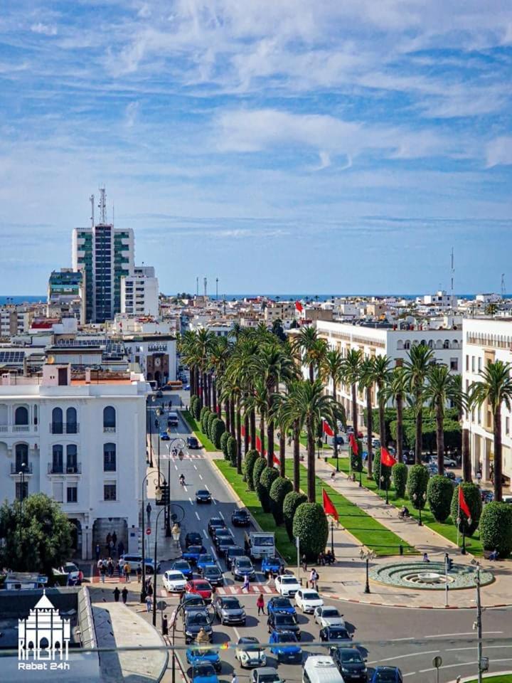 Rabat, Hassan Downtown: Tramway, Sunshine, Privacy Lägenhet Exteriör bild